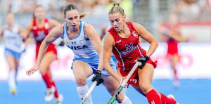 LAS LEONAS IGUALARON CON ESTADOS UNIDOS EN EL DEBUT MUNDIALISTA